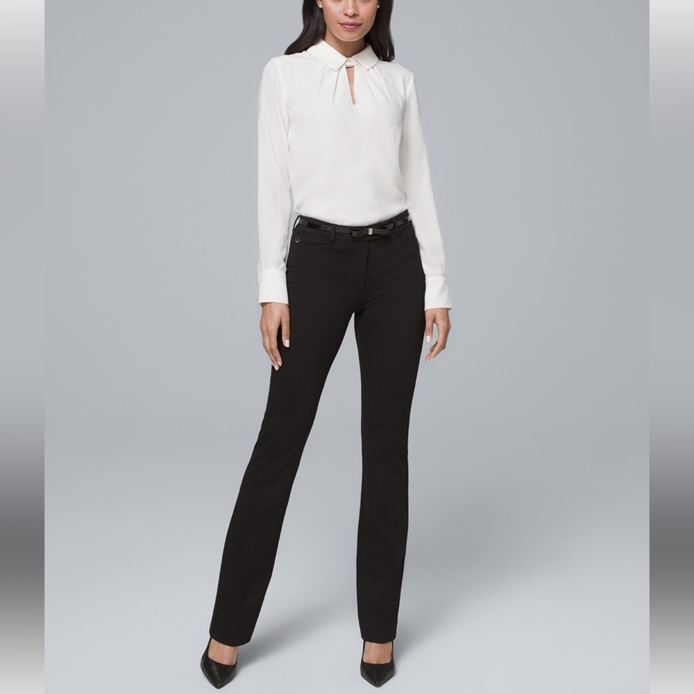 WHBM Effortless Slim Bootcut Pants